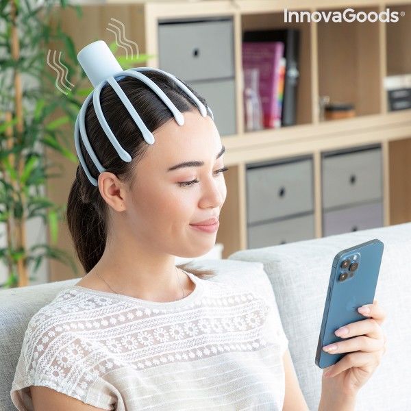 Masseur de Tête Rechargeable Helax InnovaGoods